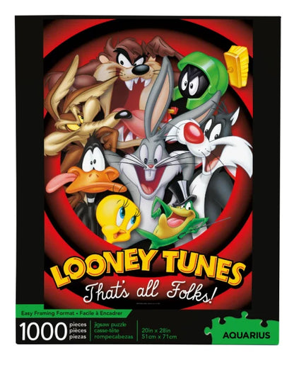 🧩 Puzzle Collector – Looney Tunes – That’s All Folks! – 1000 pièces – 51 x 71 cm 🧩