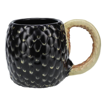Mug House of the Dragon – Œuf de Dragon – 500 ml – céramique. Mug en forme d’œuf écailleux inspiré des dragons Targaryen. Une pièce de collection officielle pour les fans de Game of Thrones.