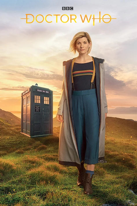 🌀⏳ Doctor Who – 13th Doctor – poster 61 x 91 cm ⏳🌀