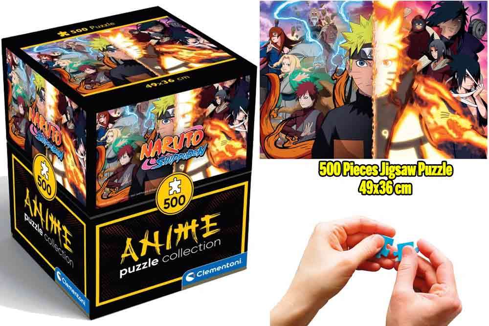 🧩⚔️ Puzzle Collector – Naruto Shippuden – La Grande Guerre Ninja – 500 pièces – 49 x 36 cm – Édition Cube ⚔️🧩