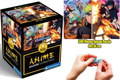 🧩⚔️ Puzzle Collector – Naruto Shippuden – La Grande Guerre Ninja – 500 pièces – 49 x 36 cm – Édition Cube ⚔️🧩