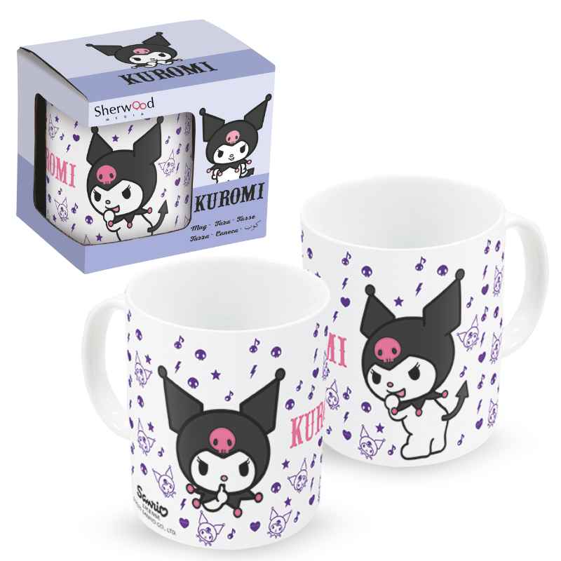 🖤💜 Kuromi – Mug céramique 325ml 💜🖤