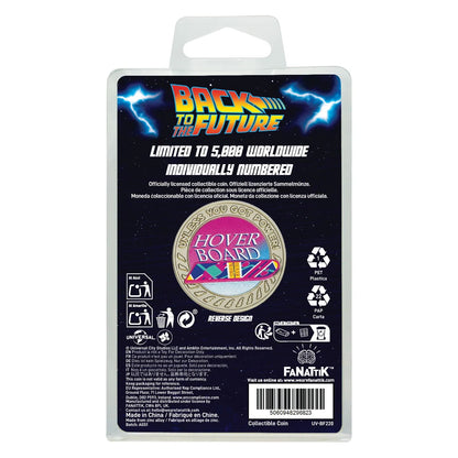 🟦 Pièce Collector Métal – Hoverboard – Retour vers le Futur 🛹⚡