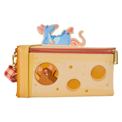 🧀🐭 Sac Bandoulière Loungefly – Ratatouille “Fromage” – Pixar 🐭🧀