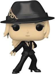 "Funko Pop! Britney Spears (410) – Me Against The Music. Figurine exclusive avec sticker Fall Convention NYCC 2024 – Limited Edition, représentant Britney dans sa tenue iconique du clip, avec un chapeau noir et une pose charismatique. Édition rare pour les fans de musique pop et les collectionneurs de Funko."