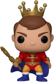 "Funko Pop! Freddy Funko as King Randor – Édition limitée Funtastic Voyage 2024, 2000 PCS Exclusive Edition. Figurine en vinyle représentant Freddy Funko sous les traits du roi Randor, avec une armure rouge et or, une cape et une couronne dorée. Un must-have pour les collectionneurs de Funko et de Masters of the Universe."