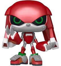 "Funko Pop! Metal Knuckles (1015) – Sonic the Hedgehog. Figurine exclusive avec sticker Fall Convention NYCC 2024 – Toy Tokyo Limited Edition, représentant Metal Knuckles dans un design métallique impressionnant. Édition limitée idéale pour les collectionneurs de Funko Pop!"