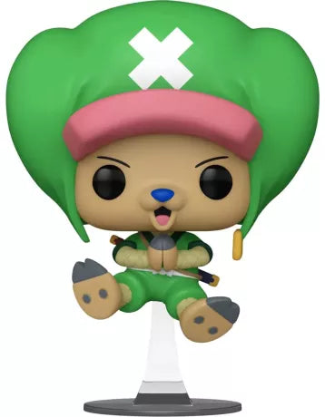 Image de la Funko Pop! One Piece 1471 Chopperemon – Édition spéciale représentant Tony Tony Chopper dans sa tenue de samouraï inspirée de l’arc Wano.