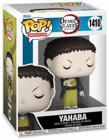 Funko Pop! Yahaba (1410) de Demon Slayer, figurine avec design détaillé et boîte d’origine.