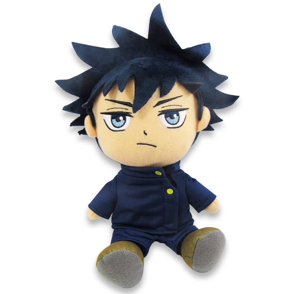 🐺⚫ JUJUTSU KAISEN – Peluche Megumi Fushiguro – 23 cm ⚫🐺