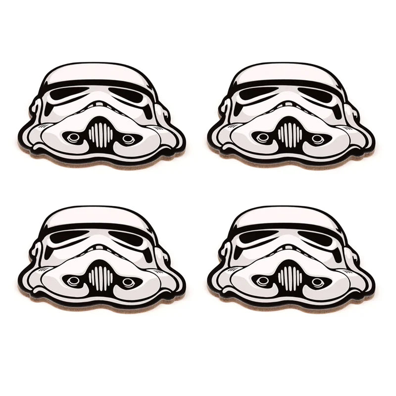🪐☕ Set de 4 Sous-Verres – Stormtrooper – Star Wars ☕🪐