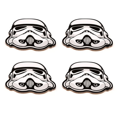 🪐☕ Set de 4 Sous-Verres – Stormtrooper – Star Wars ☕🪐