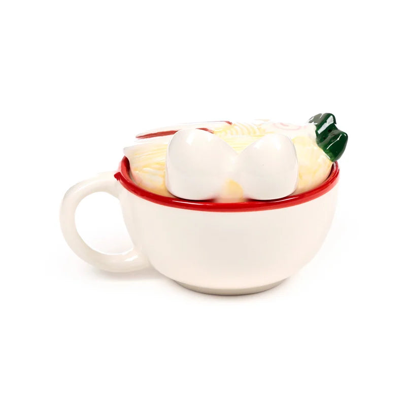 🍜😊 Kawaii – Nori le Ramen – Mug 3D avec couvercle – 250 ml 😊🍜