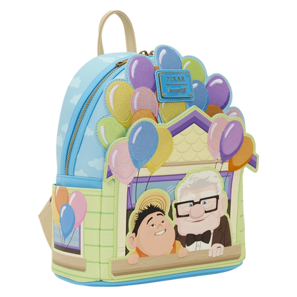 🎈🎒 Là-Haut – Carl & Russell – Mini sac à dos Loungefly – Maison aux ballons 🎒🎈