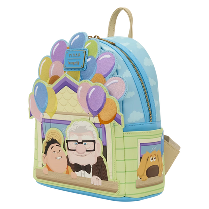 🎈🎒 Là-Haut – Carl & Russell – Mini sac à dos Loungefly – Maison aux ballons 🎒🎈