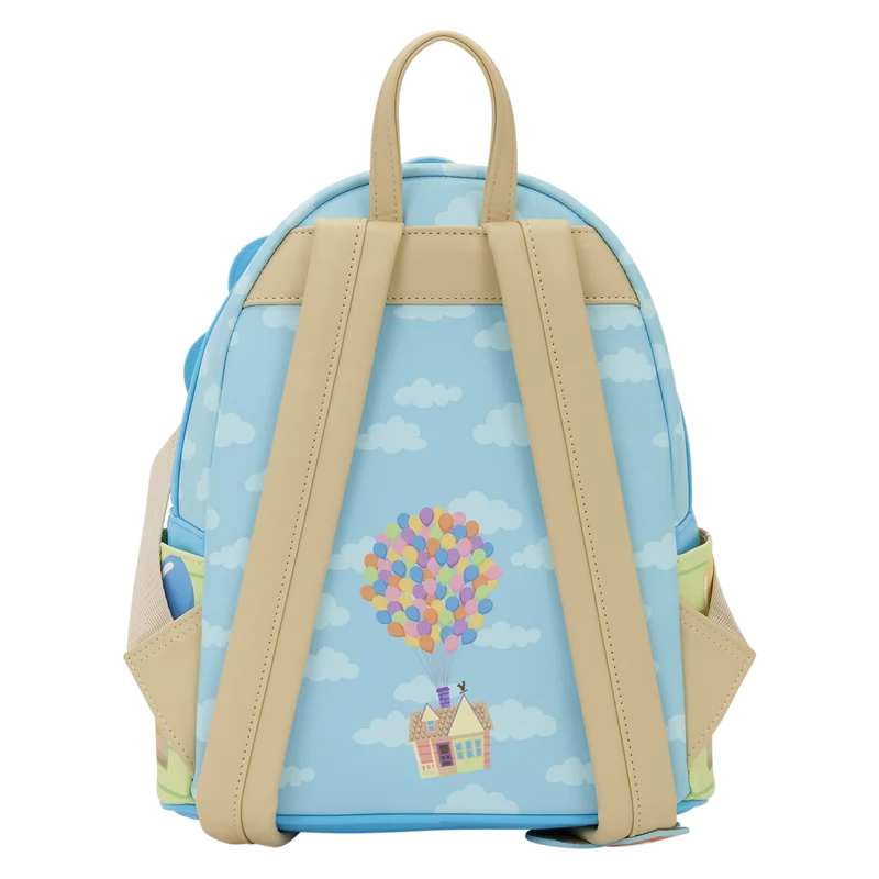 🎈🎒 Là-Haut – Carl & Russell – Mini sac à dos Loungefly – Maison aux ballons 🎒🎈