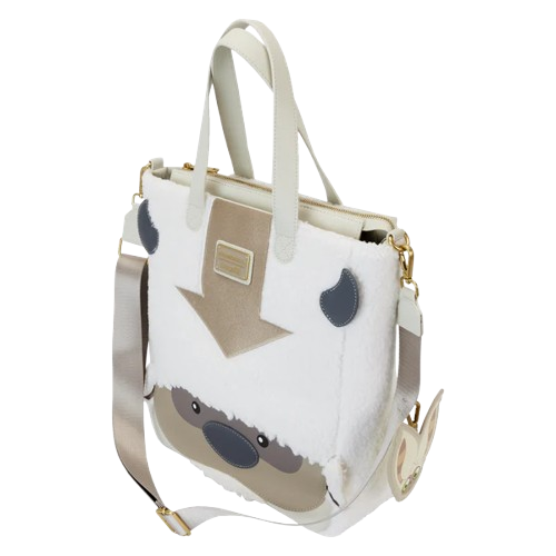 Sac cabas Loungefly – Avatar: Le Dernier Maître de l’Air – Appa Cosplay – 38 x 30 x 15 cm. Design peluche Appa avec broderies, cornes 3D et doublure exclusive. Un sac doux et spacieux pour les fans de la série.

