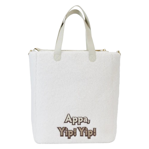 Sac cabas Loungefly – Avatar: Le Dernier Maître de l’Air – Appa Cosplay – 38 x 30 x 15 cm. Design peluche Appa avec broderies, cornes 3D et doublure exclusive. Un sac doux et spacieux pour les fans de la série.

