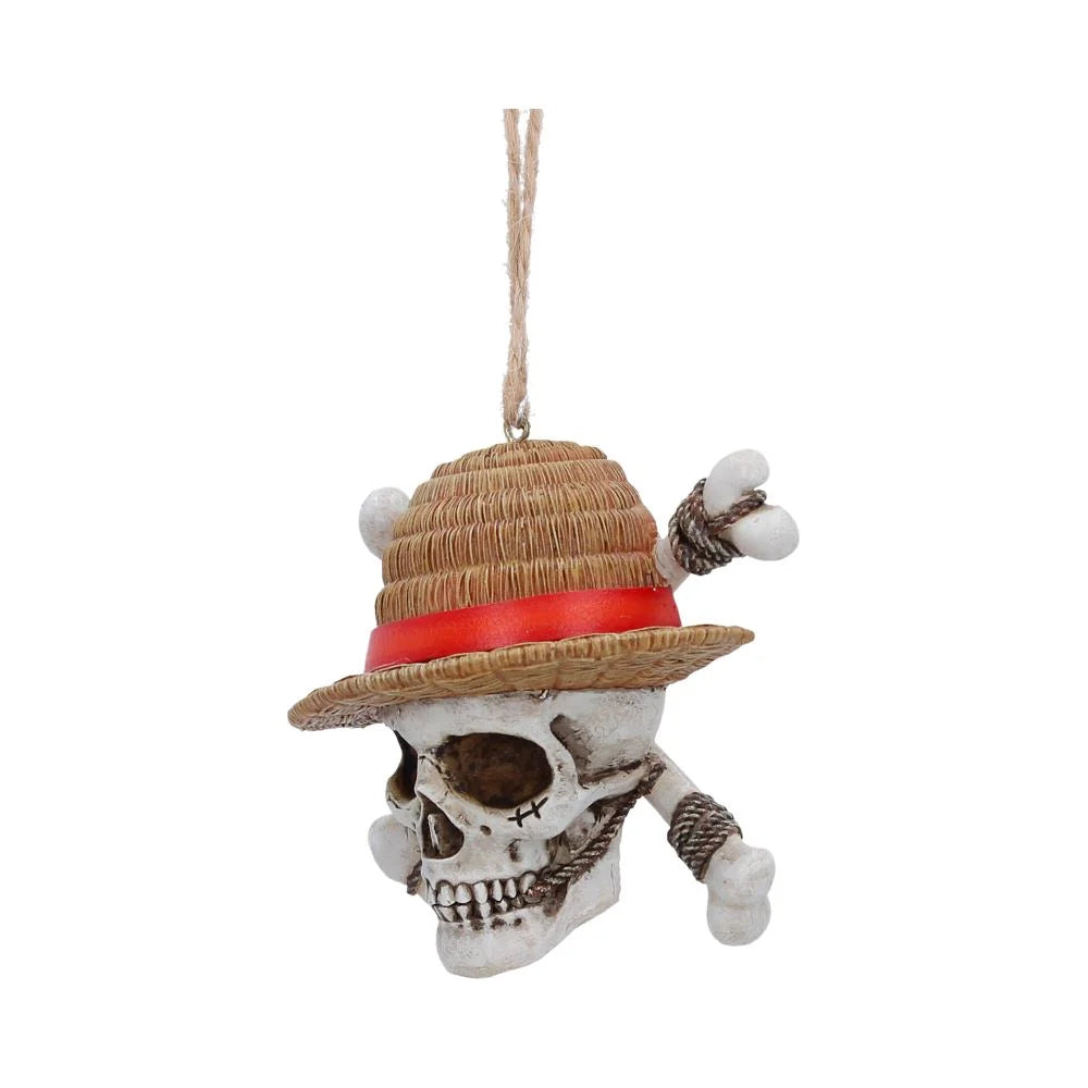 ☠️🏴‍☠️ Déco à Suspendre – Jolly Roger de Luffy – One Piece – 7 cm 🏴‍☠️☠️