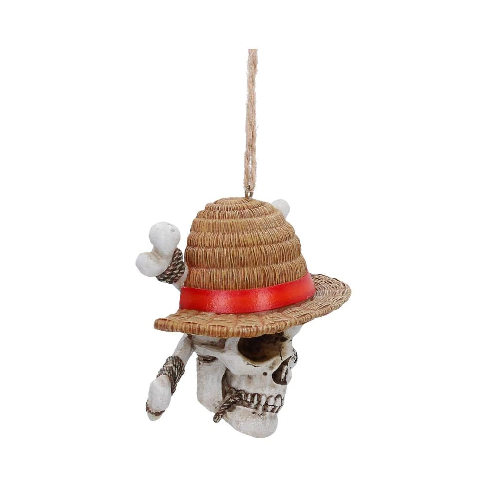 ☠️🏴‍☠️ Déco à Suspendre – Jolly Roger de Luffy – One Piece – 7 cm 🏴‍☠️☠️