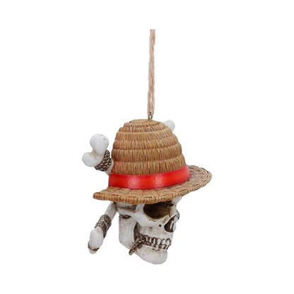 ☠️🏴‍☠️ Déco à Suspendre – Jolly Roger de Luffy – One Piece – 7 cm 🏴‍☠️☠️