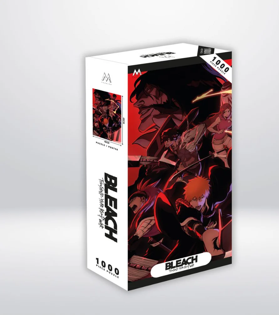 🧩 Puzzle Collector – Bleach (Guerre des Quincy) – 1000 pièces + Poster – 48 x 68 cm 🧩