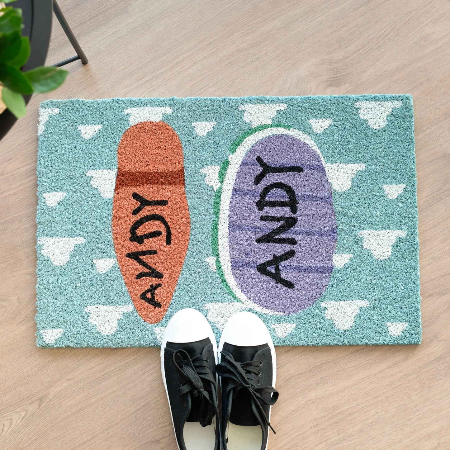 🚪🤠 Paillasson – Toy Story – Andy 👢🚪