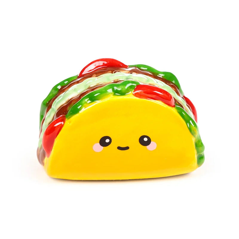 🌮🌶️ Set Salière & Poivrière – Kawaii Taco & Sauce 🌶️🌮
