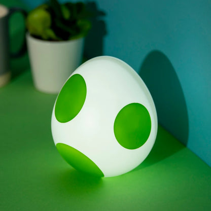 🥚💚 SUPER MARIO – Lampe Décorative Œuf de Yoshi – 13 cm 💚🥚