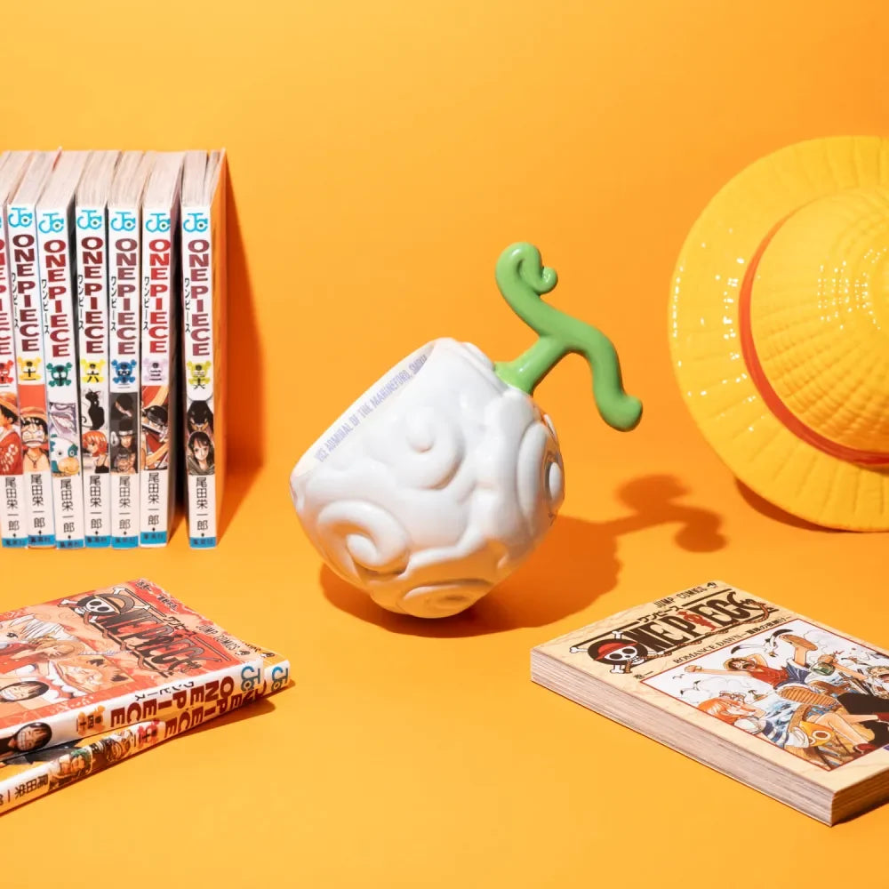 ☁️🚬 ONE PIECE NETFLIX – Mug 3D Fruit Smoke-Smoke (Moku Moku no Mi) 600 ml 🚬☁️