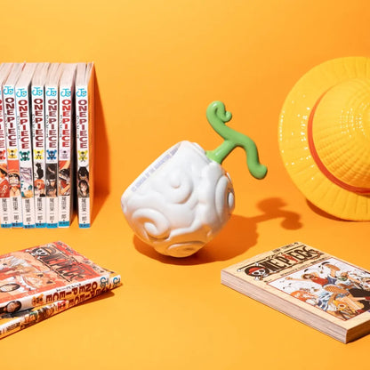 ☁️🚬 ONE PIECE NETFLIX – Mug 3D Fruit Smoke-Smoke (Moku Moku no Mi) 600 ml 🚬☁️