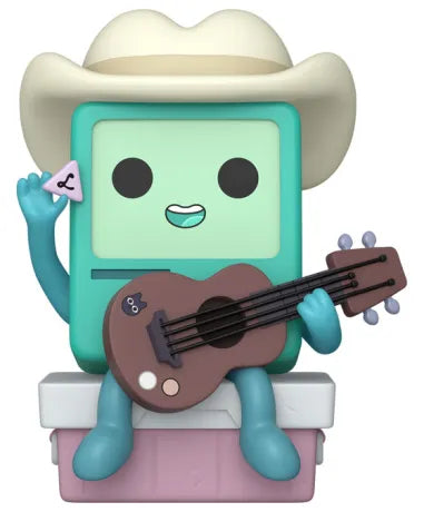 🤠🎸 Funko Pop! Television N°1906 – Cowboy BMO – Adventure Time (Adventure Time avec Finn et Jake) – Funko Exclusive 🎸🤠
