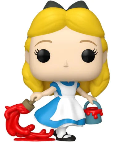 🎨🌹 Funko Pop! Disney N°1769 – Alice with Paint (Alice avec peinture) – Alice in Wonderland (Alice au Pays des Merveilles) 🌹🎨