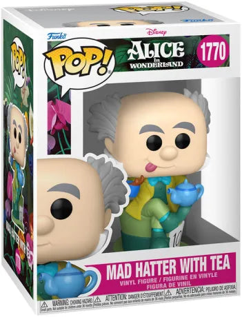 🎩☕ Funko Pop! N°1770 – Mad Hatter with Tea (Le Chapelier Fou avec thé) – Alice in Wonderland (Alice au pays des merveilles) – Disney ☕🎩