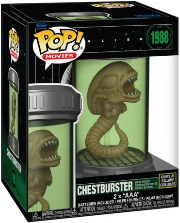👽🧬 Funko Pop! Movies N°1988 – Chestburster (Xenomorph) – Alien – Lights & Sound 🧬👽