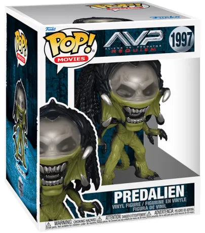 👽🔥 Funko Pop! Movies N°1997 – Predalien – AVP: Requiem (Aliens vs. Predator: Requiem) – 15 cm 🔥👽