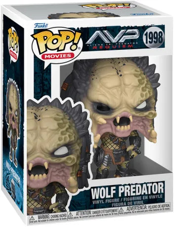 👽🔪 Funko Pop! Movies N°1998 – Wolf Predator – AVP: Requiem (Alien vs Predator: Requiem) 🔪👽