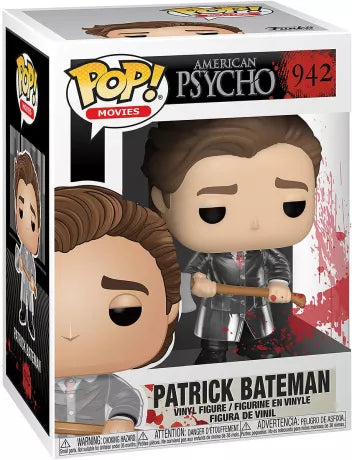 🪓🩸 Funko Pop! N°942 – Patrick Bateman with Axe (Patrick Bateman avec hache) – American Psycho 🩸🪓