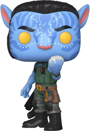 Funko Pop! Recom Quaritch (1552) – Figurine Avatar: The Way of Water en vinyle, représentant le colonel sous sa forme Na’vi avec son uniforme militaire détaillé et une graine d’âme en main