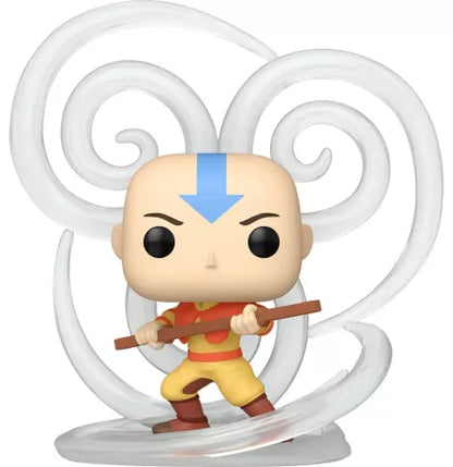 💨🌪️ Funko Pop! Deluxe N°1806 – Aang (Airbending) (Aang – Maîtrise de l'Air) – Avatar : Le Dernier Maître de l'Air (Avatar: The Last Airbender) 🌪️💨