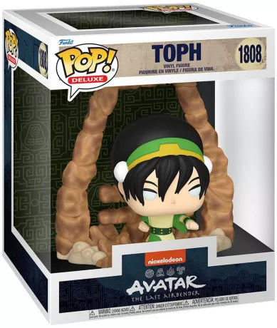 🪨🌍 Funko Pop! Deluxe N°1808 – Toph (Earthbending) (Toph – Maîtrise de la Terre) – Avatar : Le Dernier Maître de l'Air (Avatar: The Last Airbender) 🌍🪨