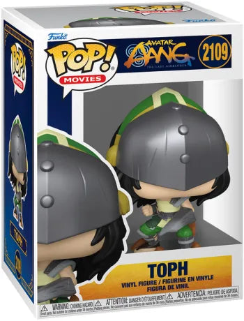 🪨💚 Funko Pop! Movies N°2109 – Toph – Avatar Aang: The Last Airbender (Avatar Aang : Le Dernier Maître de l’Air) 💚🪨