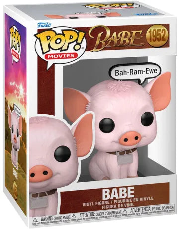 🐷🐑 Funko Pop! Movies N°1952 – Babe (Bah-Ram-Ewe) – Babe, le cochon devenu berger 🐑🐷