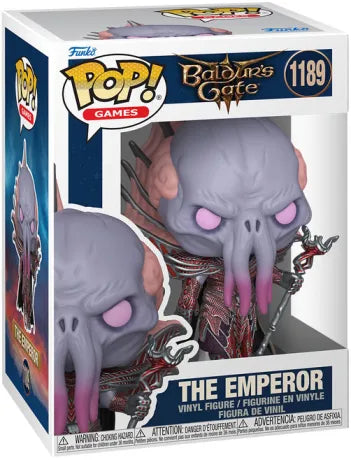 🧠👑 Funko Pop! N°1189 – The Emperor (L’Empereur) – Baldur’s Gate 3 👑🧠