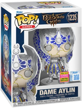 🪽⚔️ Funko Pop! Games N°1235 – Dame Aylin – Baldur's Gate 3 – SDCC / Summer Convention 2026 Exclusive ⚔️🪽