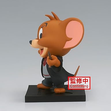 Figurine Banpresto de Jerry en tenue de Gryffondor pour le 100e anniversaire de Warner Bros. Collection Tom & Jerry x Harry Potter.