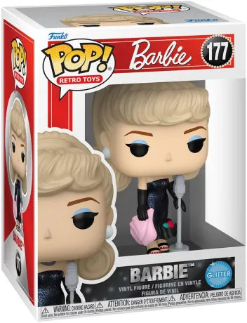 🎤✨ Funko Pop! Retro Toys N°177 – Barbie – Glitter (Pailletée) – Solo in the Spotlight (Seule sous les projecteurs) ✨🎤
