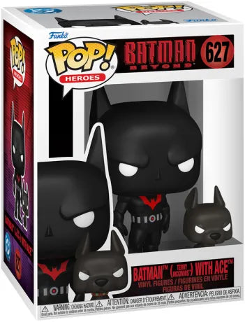 🦇🐕 Funko Pop! & Buddy N°627 – Batman (Terry McGinnis) with Ace  – Batman Beyond: Return of the Joker (Batman, la relève : Le Retour du Joker) – DC 🐕🦇