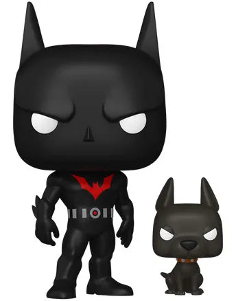 🦇🐕 Funko Pop! & Buddy N°627 – Batman (Terry McGinnis) with Ace  – Batman Beyond: Return of the Joker (Batman, la relève : Le Retour du Joker) – DC 🐕🦇