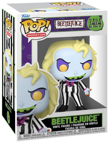 👻🪲 Funko Pop! Animation N°2424 – Beetlejuice – Beetlejuice: The Animated Series (Beetlejuice : la série animée) 🪲👻
